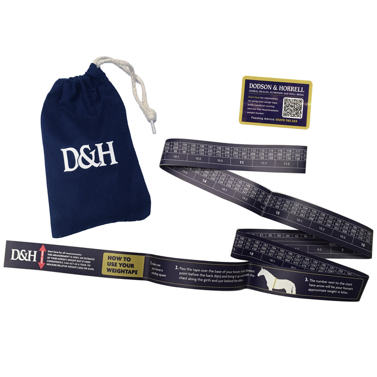 Dodson & Horrell Weightape, weigh-tape, weigh tape